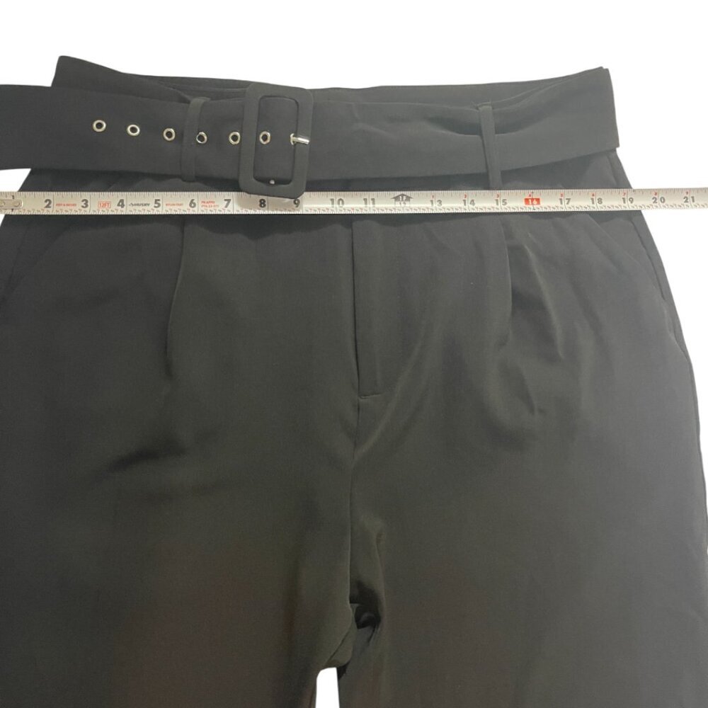 Jason Wu. Black dress pants with a belt at the waist. Size 12. New with tags. - Picture 4 of 5